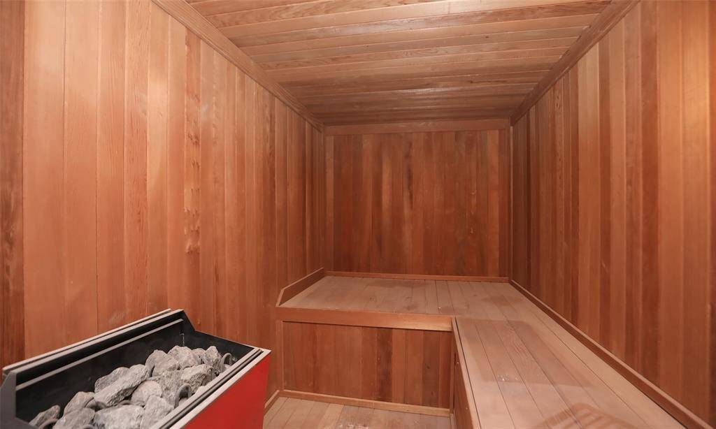 Sauna in the Primary bathroom