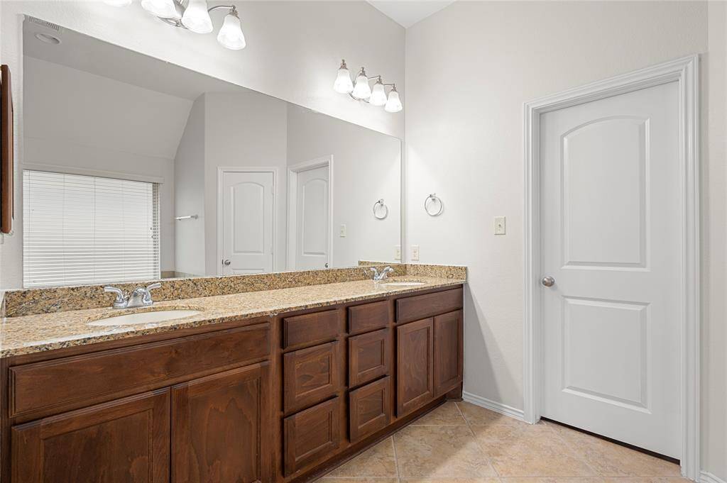 Primary Master Bathroom with 2 sinks