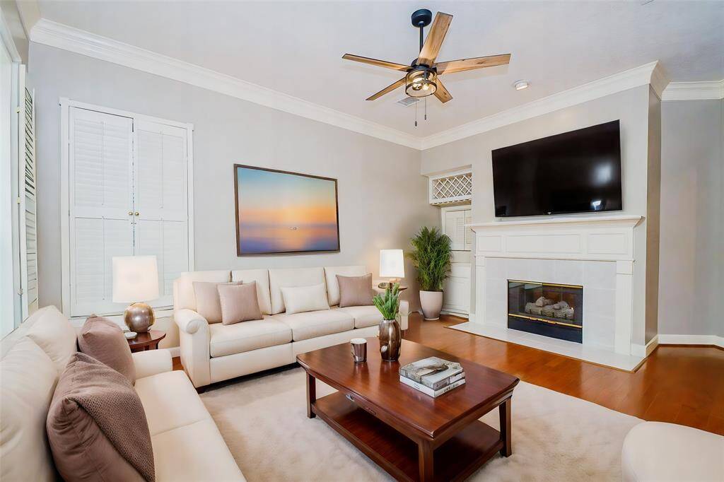 This den has been virtually staged to show the possibilities of this space!