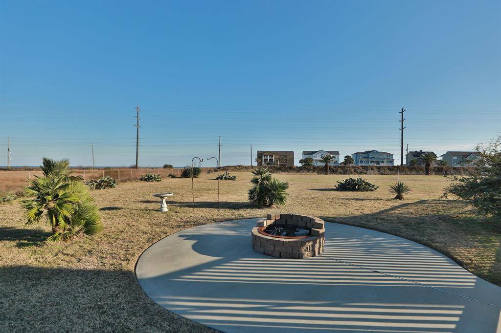 Enjoy the fire pit while watching the sunset!