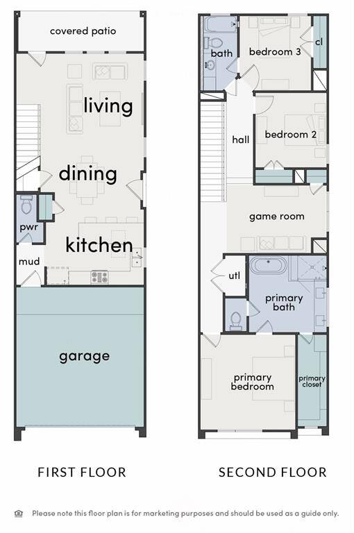 Simple, but spacious floor plan!