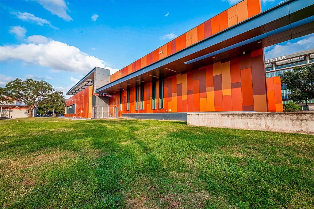Indoor amenities include conference and meeting rooms, performance space, a gym and other gathering spaces.