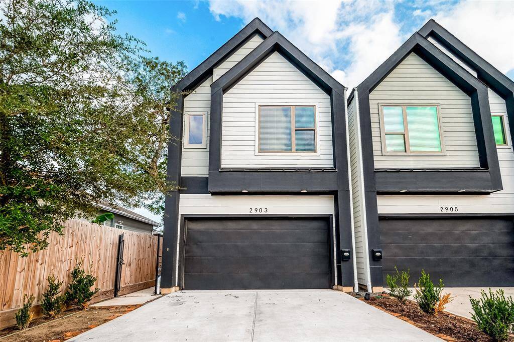 2 car garage plus driveway parking.