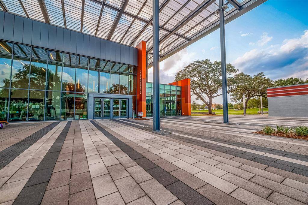 The park also includes picnic table clusters, a swimming pool and fields and courts for multiple sports.