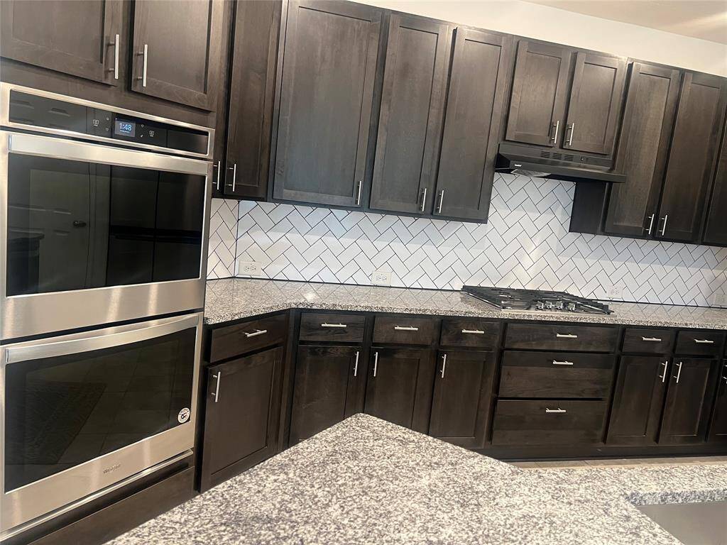Stainless steel double ovens