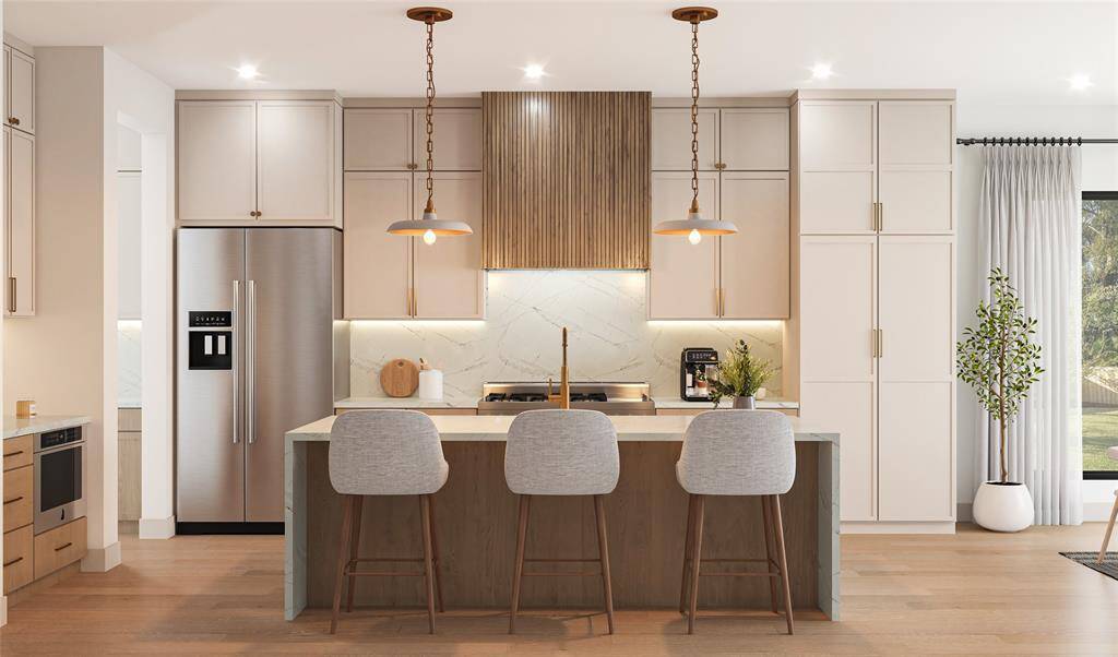 Current design scheme selections for this home. Personalization options are available
