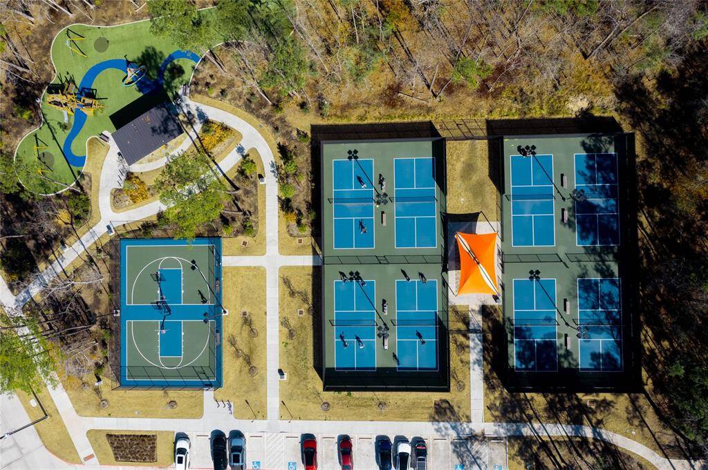 Recent sport court additions in the community.