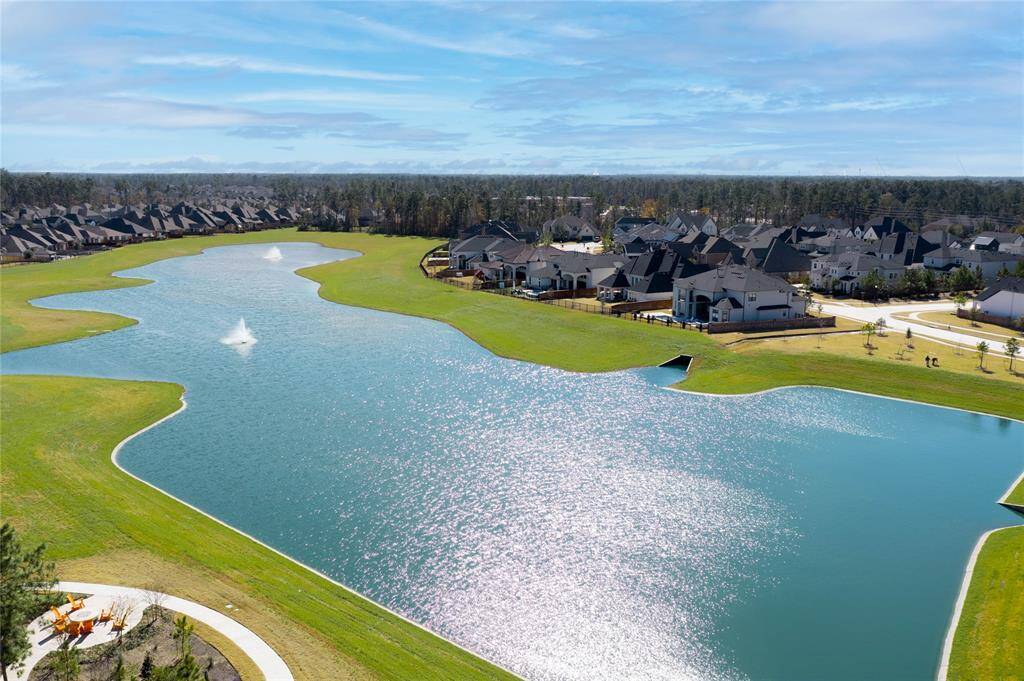 One of the area ponds. Residents are free to catch and release.