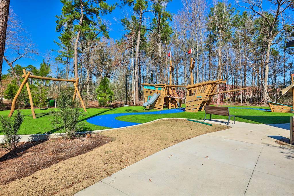 One of the many recreation areas for kids to meet their friends.