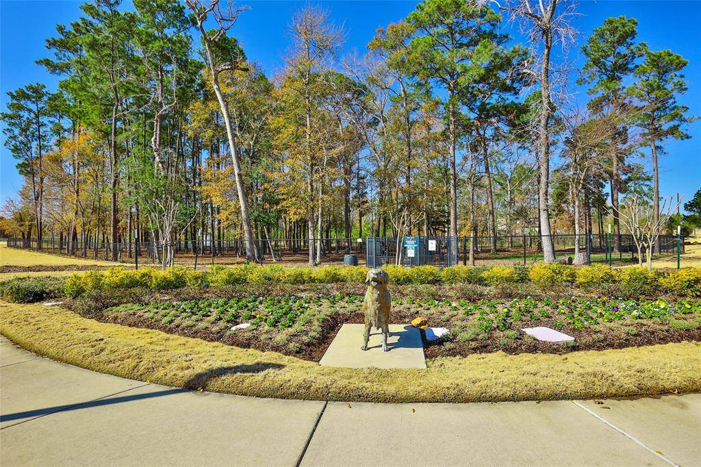There's a dog park for the four-legged residents - both large and small.