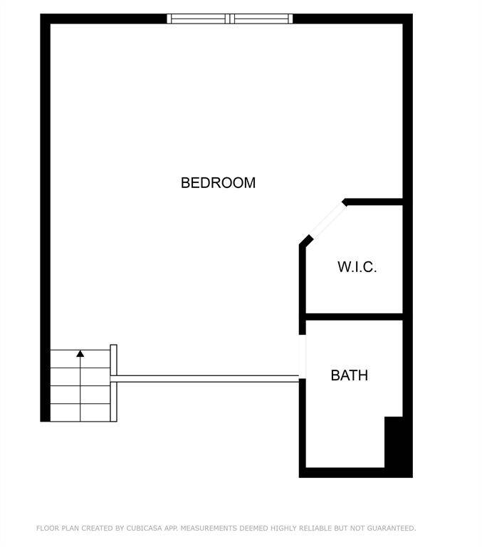 Garage apartment floor plan.