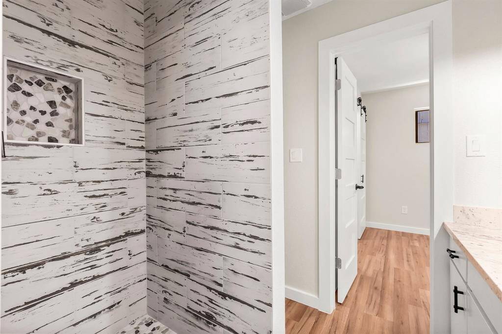 Custom tile shower