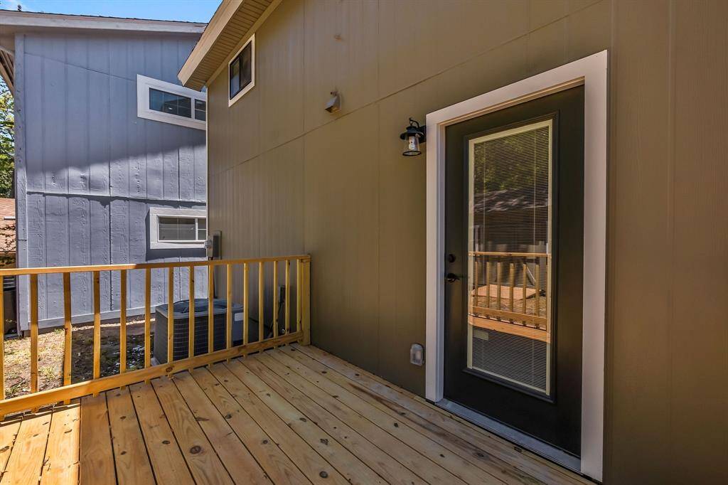 Relax on the back deck