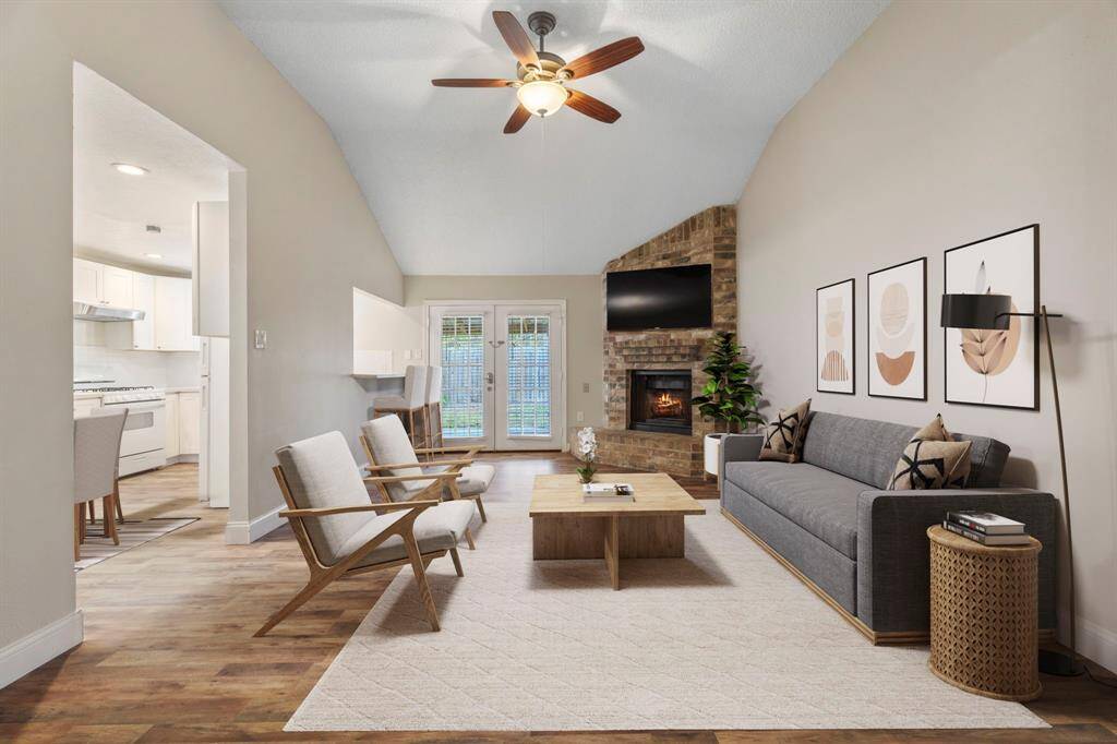VIRTUALLY STAGED FAMILY ROOM