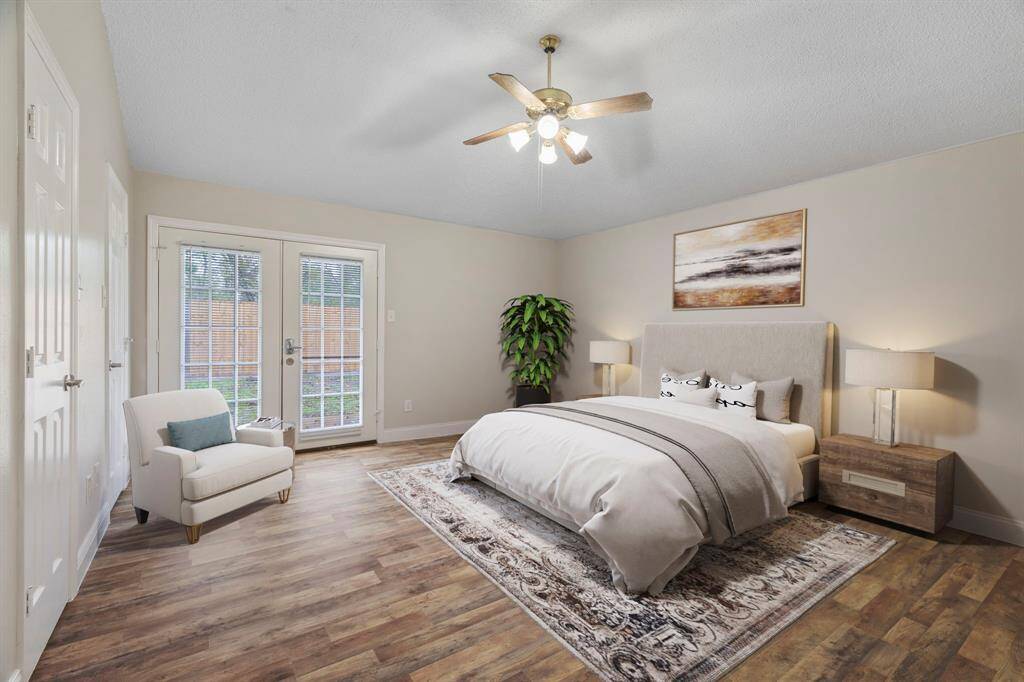 VIRTUALLY STAGED PRIMARY BEDROOM