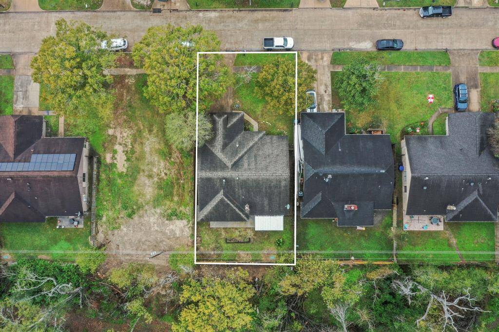 AERIAL VIEW OF HOME