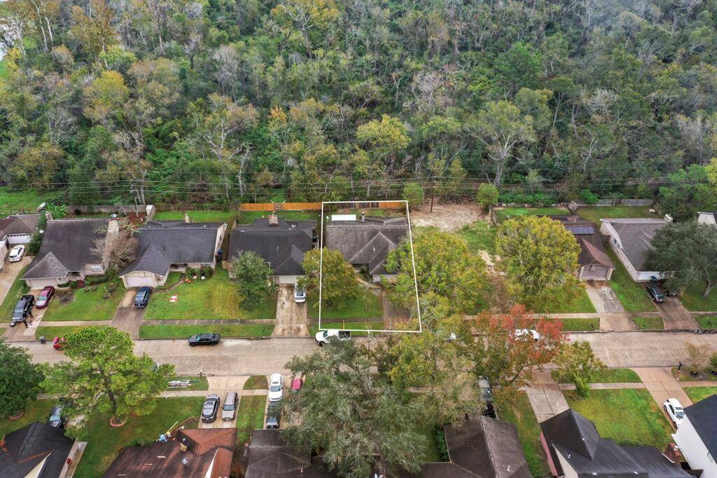 AERIAL VIEW OF HOME