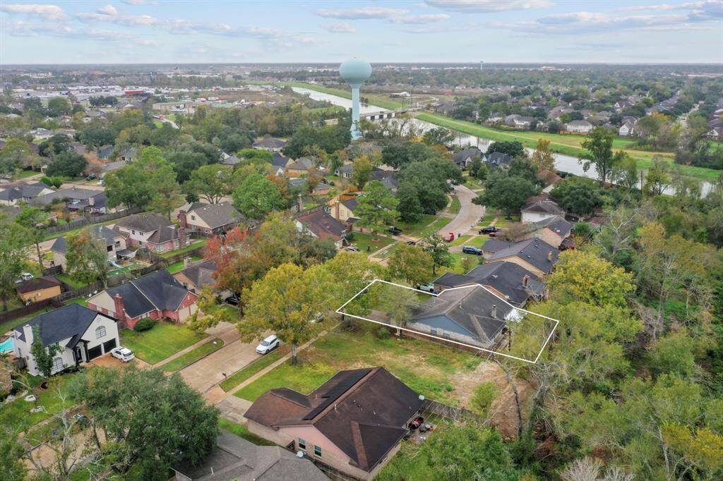 AERIAL VIEW OF HOME