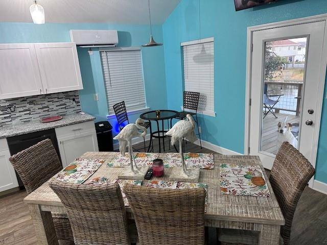 Spacious kitchen is a recent addition to the home