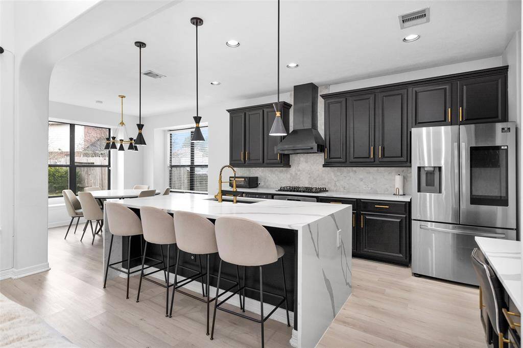 This updated kitchen is perfect for entertaining family and friends.