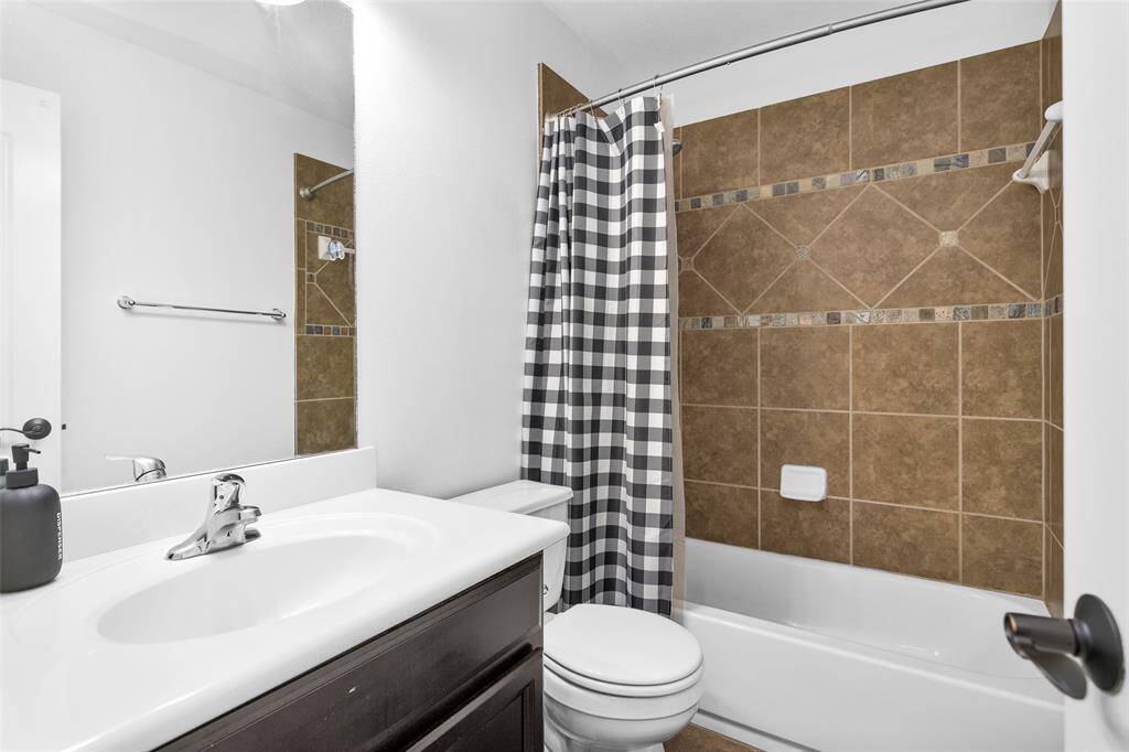 Third full bathroom upstairs.