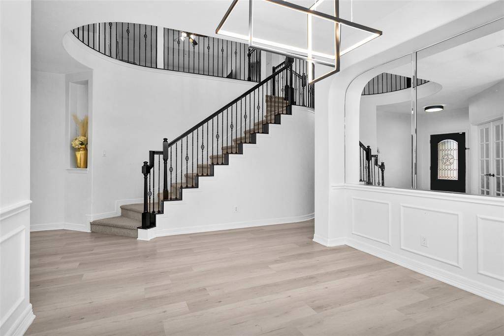 Formal dining room.
