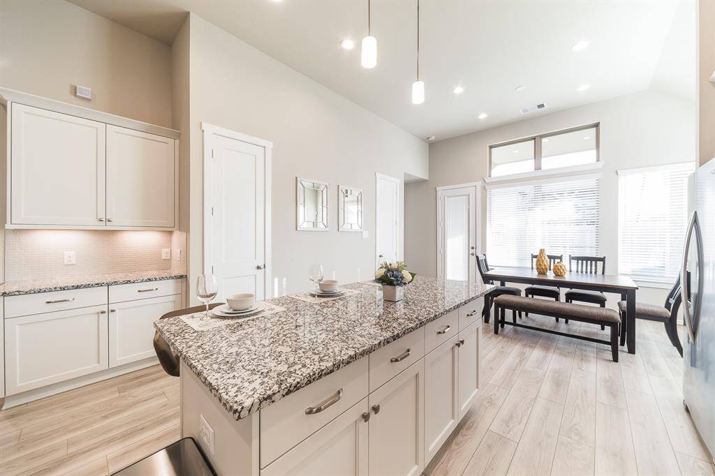 Kitchen Opened to Family Room