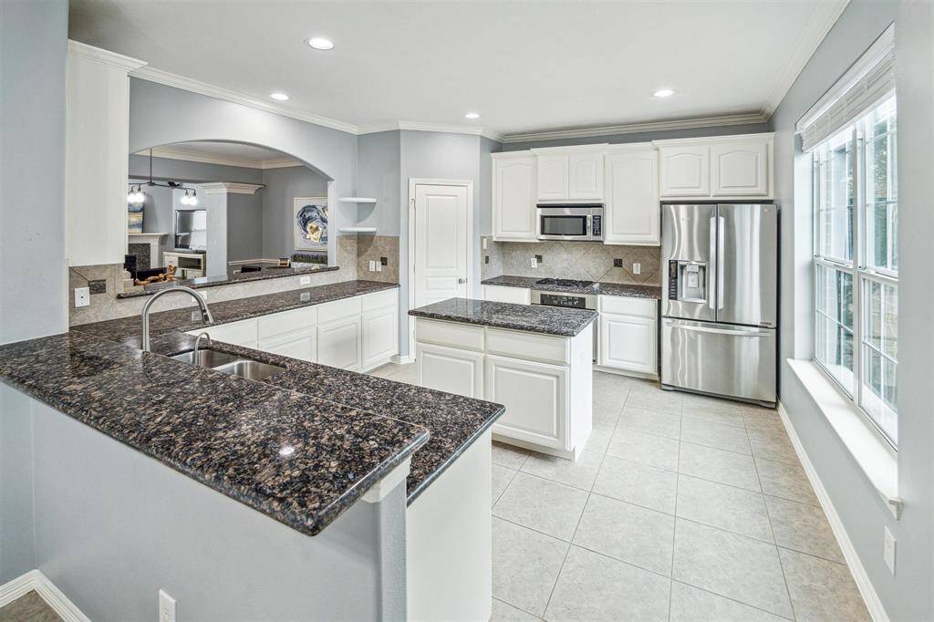 A chef’s dream with plenty of storage and prep space!