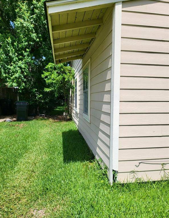 Left side of yard