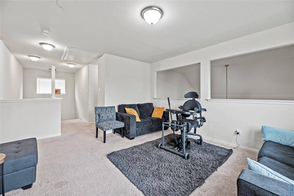 The game room is the perfect spot for fun. Let the kids take over and keep the toys upstairs!