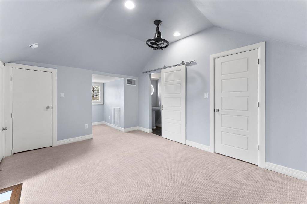 Bedroom 4 could easily be a game room or office.  with a half bath and 2 closets.