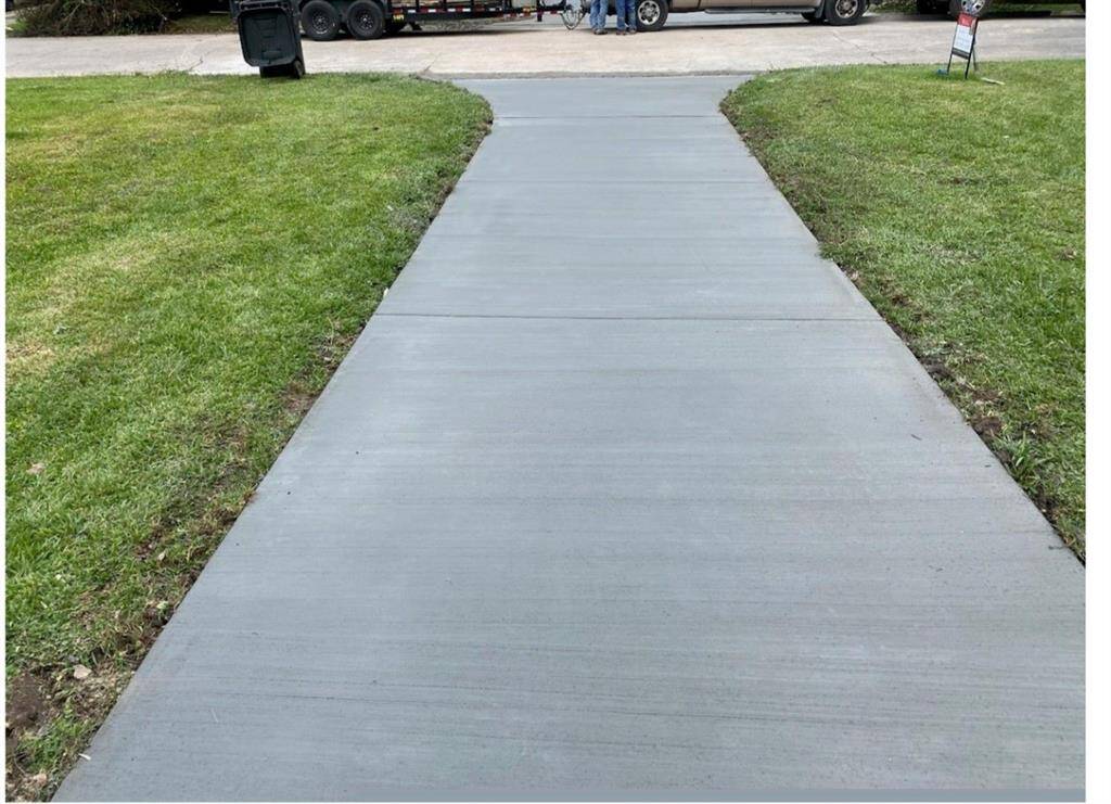 New driveway