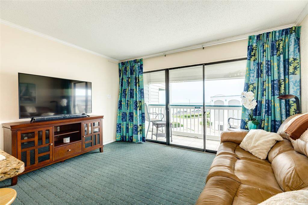 Enjoy your ocean and beach views from living and kitchen.
