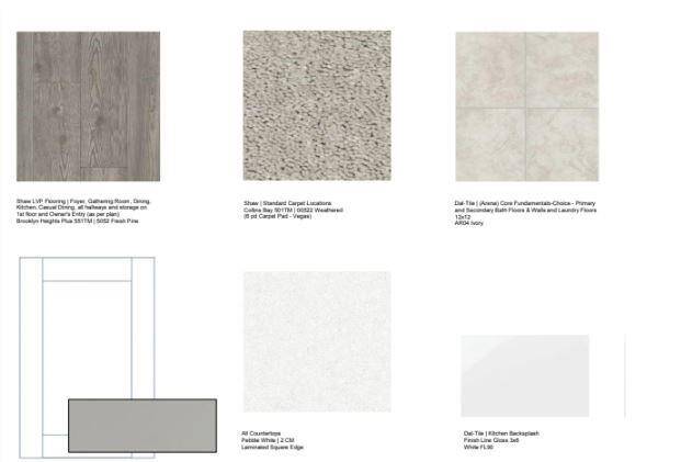 24506 Beebalm Trail design selections! This home is currently under construction and selections are subject to change.