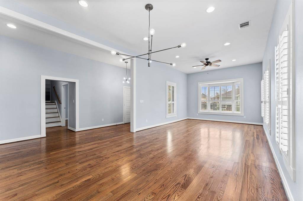 Another view of the open floor plan.