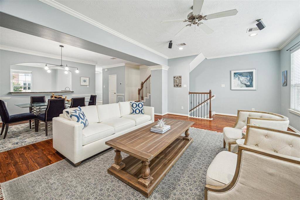 Another view of the open floorplan.