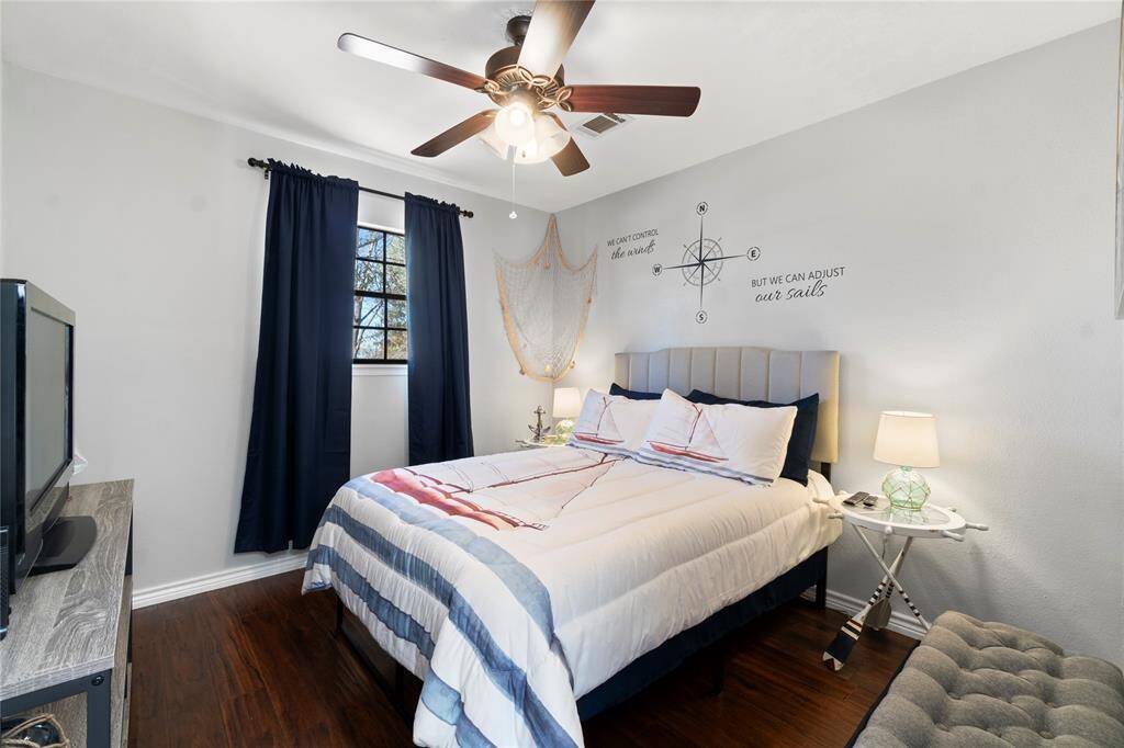 Secondary guest bedroom also on second level