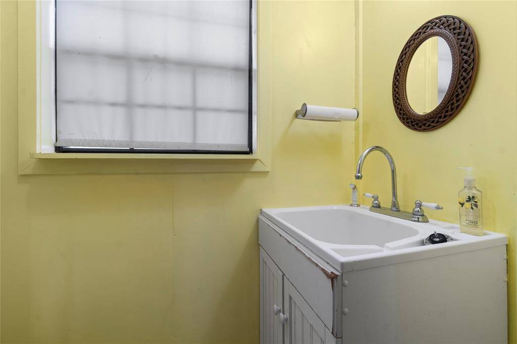 1/2 bath located in bonus room on ground level
