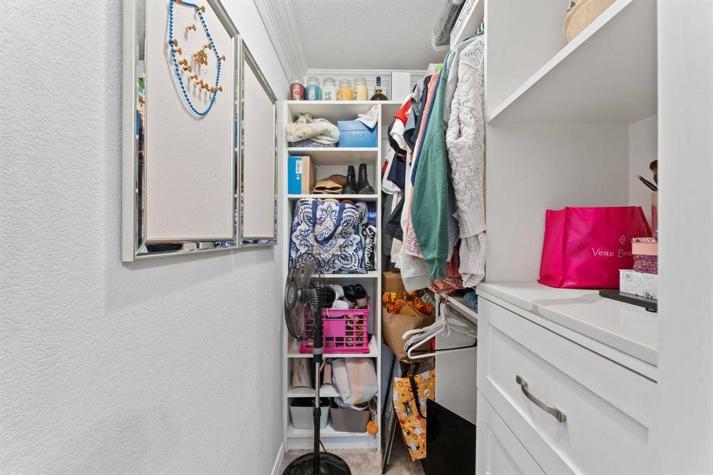 custom closet in upstairs bedroom#1
