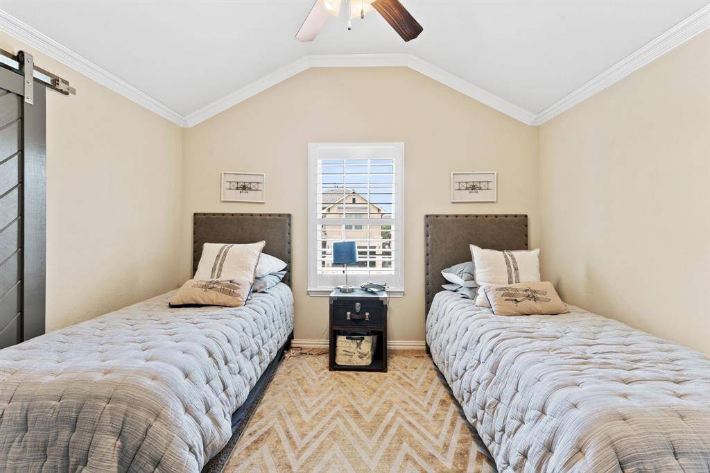 the second upstairs bedroom