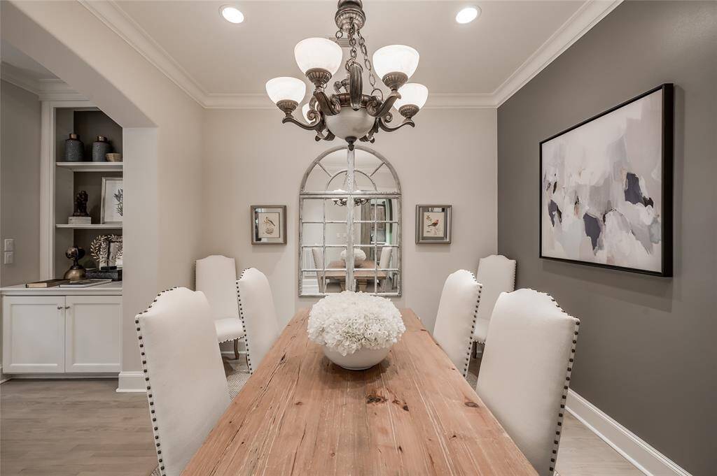 Another angle of dining room