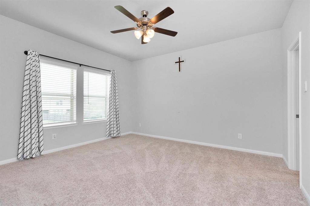 Primary Bedroom has large walk in closet