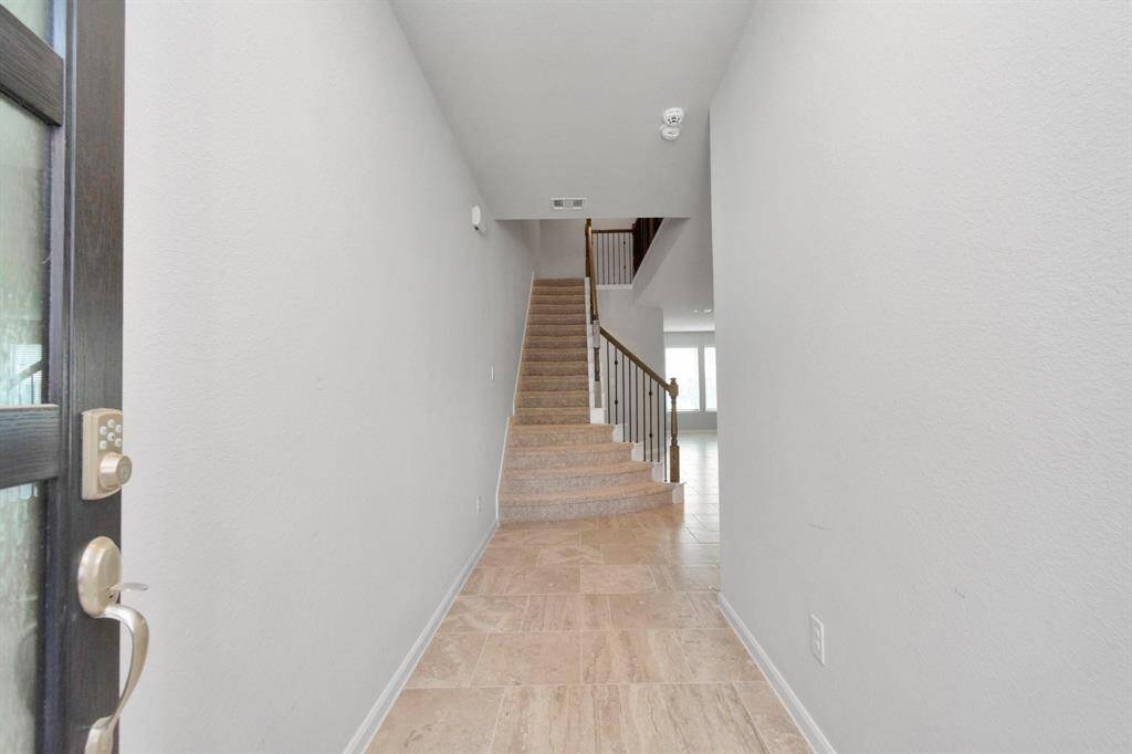 Entering through the front door