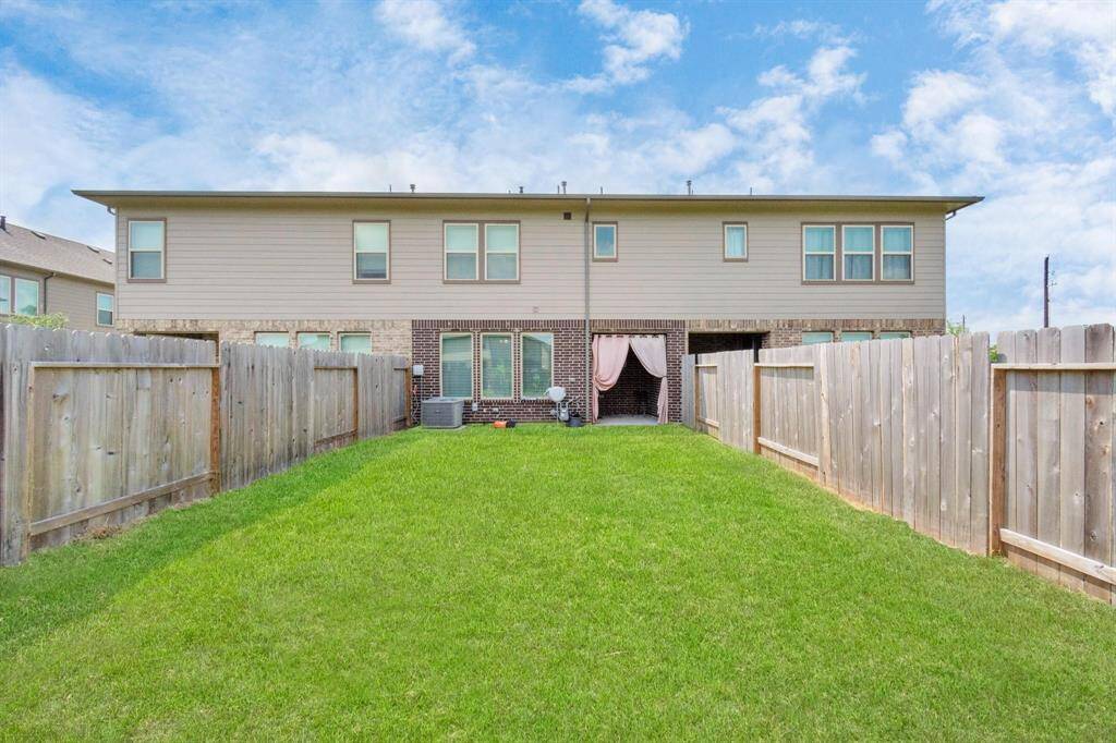 Backyard facing the house