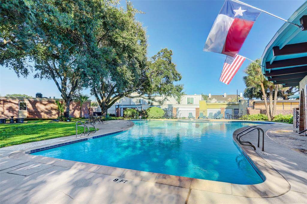 Another view of the community pool.