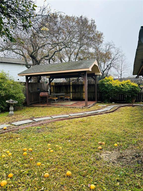 Big backyard