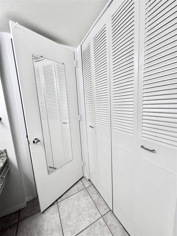 Vanity area and additional closet