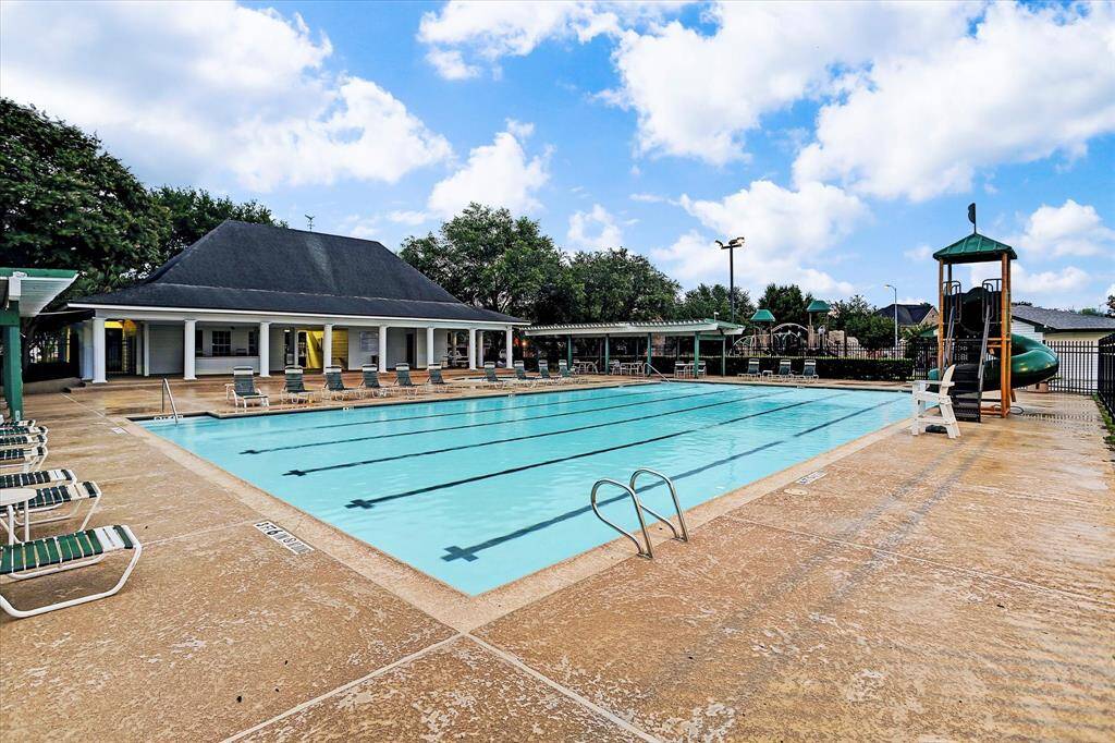 AMENITIES ALSO INCLUDE A POOL, TENNIS COURTS AND SAND VOLLEYBALL COURTS.