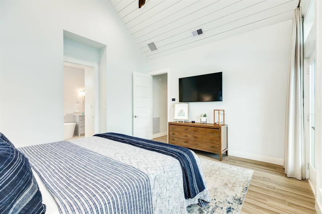 Such a comfy room with amazing natural light!