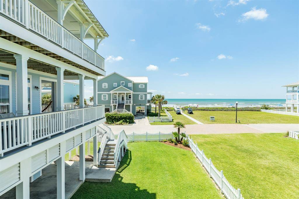 Incredible view from the private porch off of the owner suite.  Just steps to the water!
